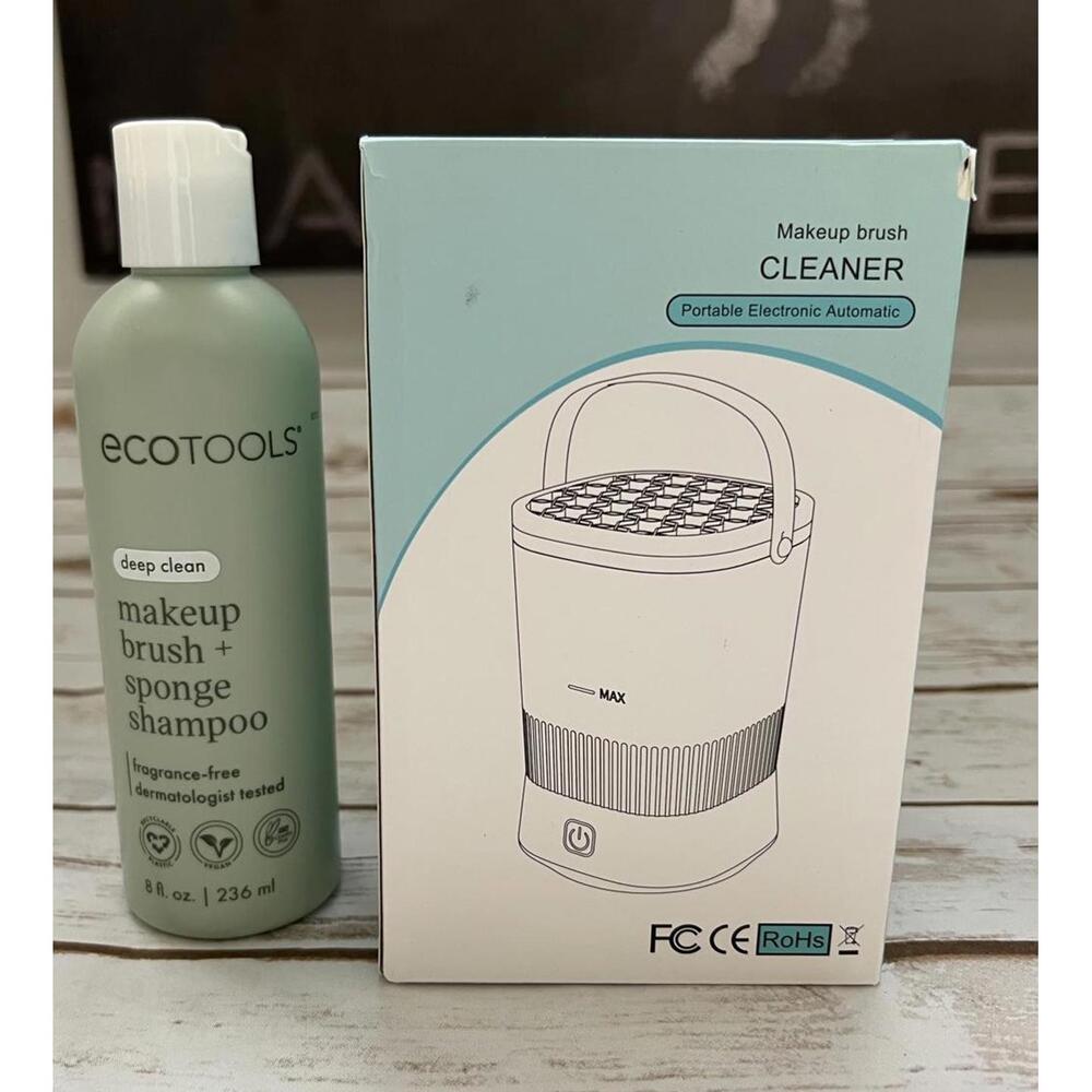 Ecotools NEW Makeup Brush Cleaner with NEW Makeup Brush Shampoo 236 ml